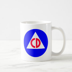 民間防衛 コーヒーマグカップ