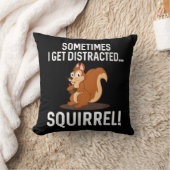 気おもしろい散ったリス動物動物園 クッション (ブランケット)