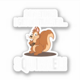 気おもしろい散ったリス動物動物園 シール