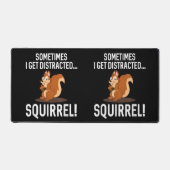 気おもしろい散ったリス動物動物園 デスクマット (正面)