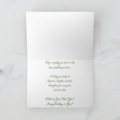 「気がおかしいなら入って」誕生日カード カード (内部)