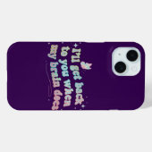 気がついたら思い出してるはず Funny Case-Mate iPhoneケース (裏面 (横))