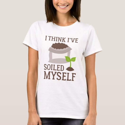 気がついたら自分が汚していた Tシャツ (正面)