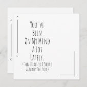 気が付いた事を言って欲しい (正面/裏面)