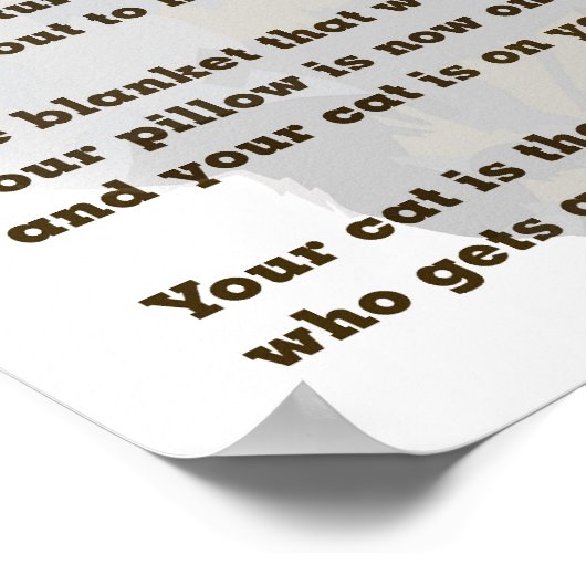 気が付いた分かるのは猫好きだけだ。 ポスター (角)