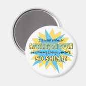 気が光るユーモアを交えている マグネット (正面/裏面)