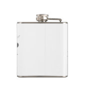 気が利いて荒々しい フラスク (裏面)