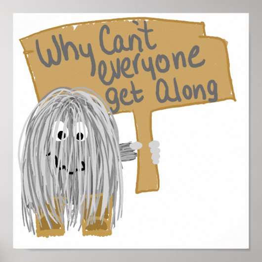 気が合わない ポスター (正面)