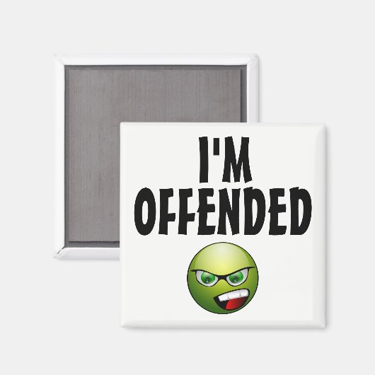 気が悪い怒 マグネット (正面/裏面)