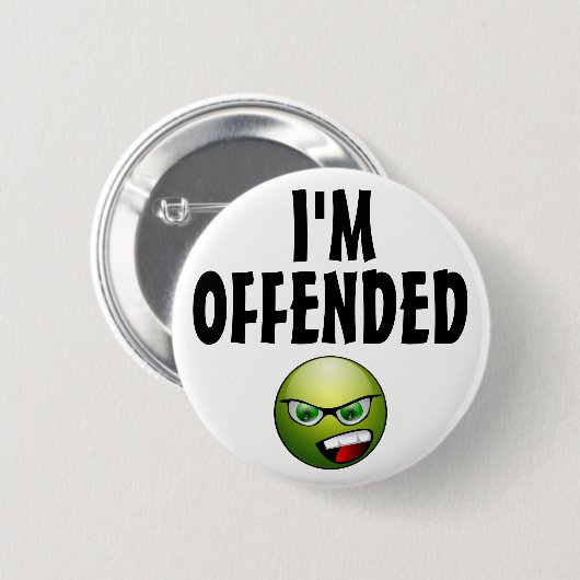 気が悪い怒 缶バッジ (正面&裏面)