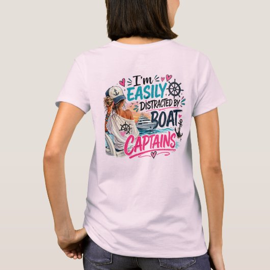 気が散りやすいカラー Tシャツ (裏面)