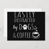 気が散りやすい ポストカード (正面/裏面)