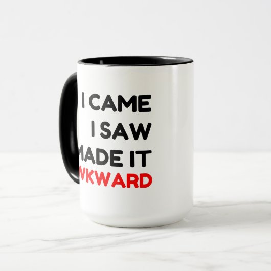 気が来しまらなかった マグカップ (正面左)