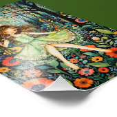 気が狂う自然が流れ遠くにる フォトプリント            (角)