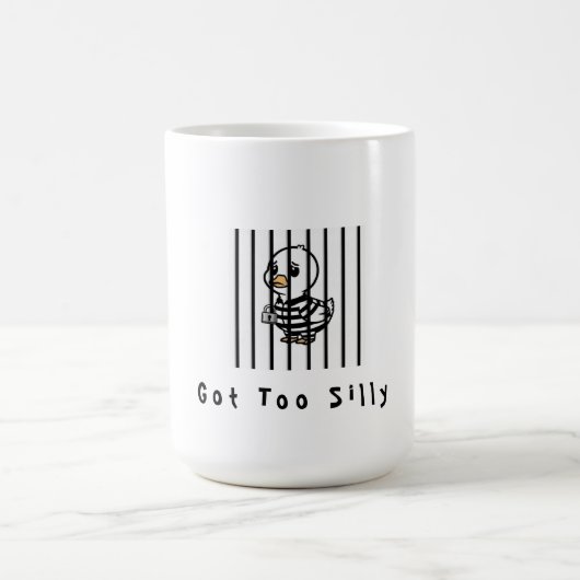 気が狂ったガチョウ コーヒーマグカップ (中央)