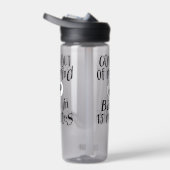 「気が狂った」名前をカスタムする ウォーターボトル (右面)