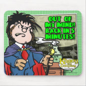 気が狂って マウスパッド (正面)