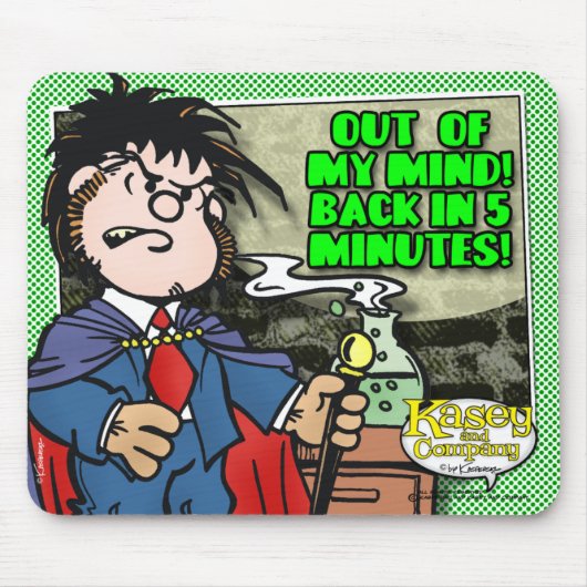 気が狂って マウスパッド (正面)