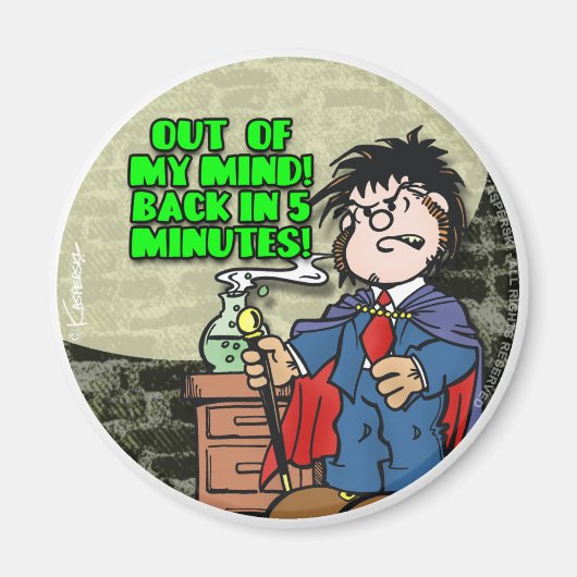 気が狂って マグネット (正面)