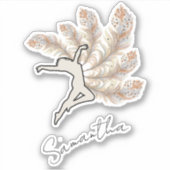 気が狂っパーソナライズされたて シール (正面)