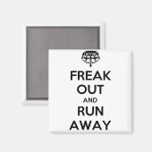 気が狂走いて遠くに保落ち着いて マグネット (正面/裏面)