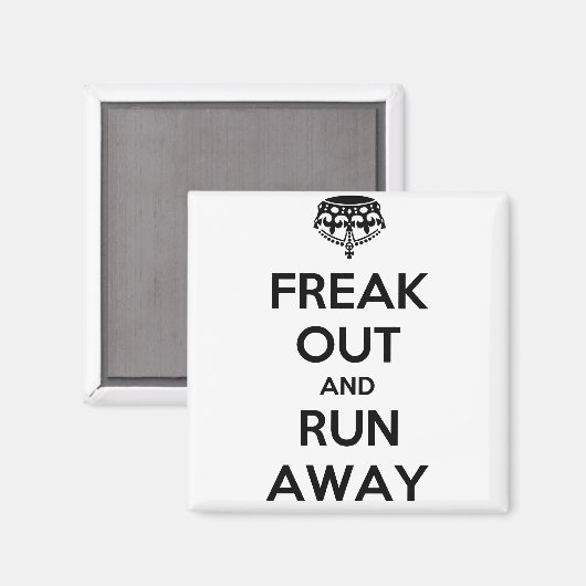 気が狂走いて遠くに保落ち着いて マグネット (正面/裏面)