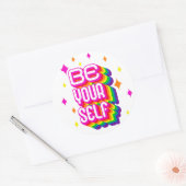 気が誇りを持った狂う ラウンドシール (封筒)