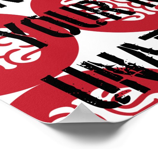 気が離れままでない ポスター (角)