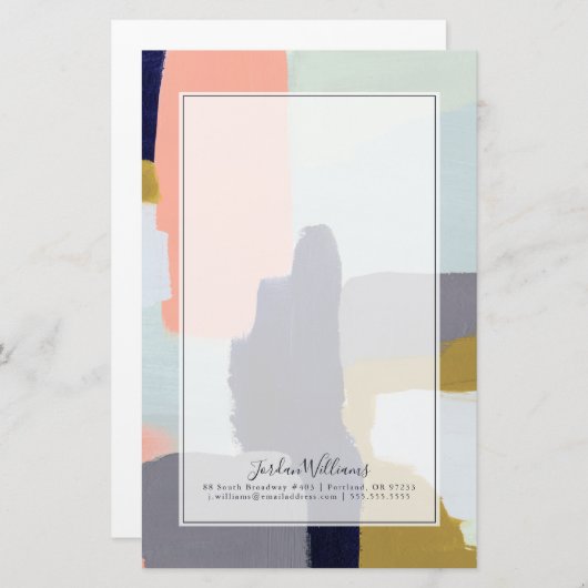 気だるいあなたの一流の|を加えて下さい 便箋 (正面/裏面)