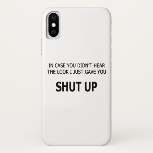 気づいてなかったかな Case-Mate iPhoneケース (裏面)