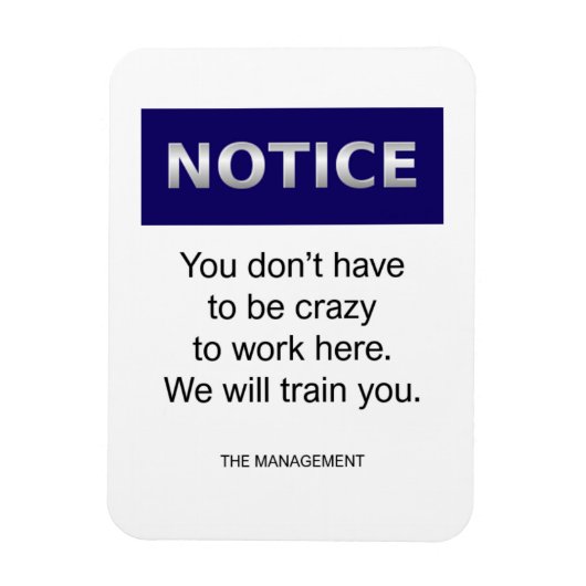 気づかなくてもよ熱狂するいおもしろい マグネット (縦)