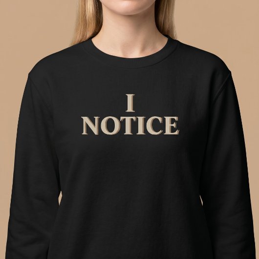 気づく Caring Thoughtful スウェットシャツ