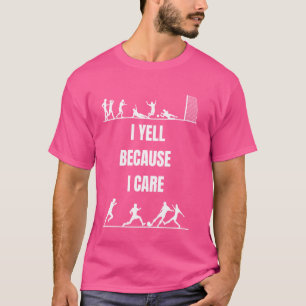 気にかけているからこそ怒るサッカーダッド 父の日 祖父 Tシャツ