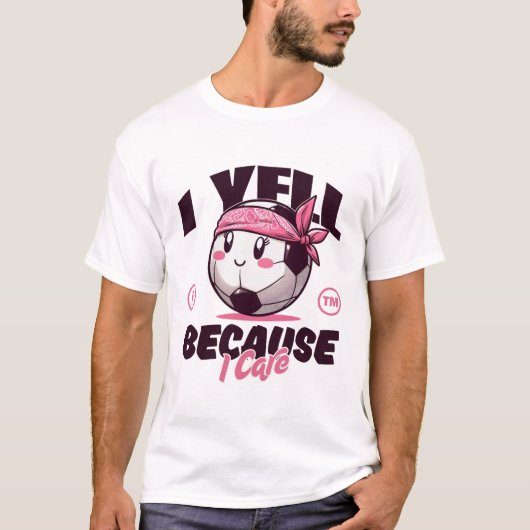 気にかけているからこそ怒る Tシャツ (正面)