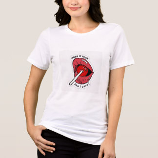気にしているように見えますか?Tシャツ | サッシー ロリポップ トライブレンドTシャツ