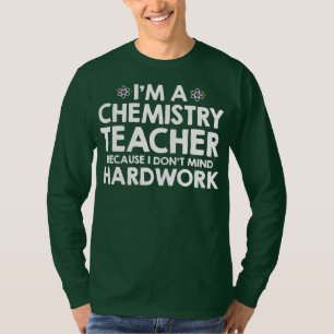 気にしないから化学先生だ Tシャツ