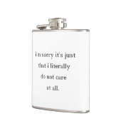 気にしないで下さい フラスク (左)