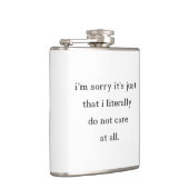 気にしないで下さい フラスク (右)