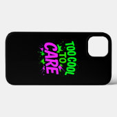 気にしないほどクール Too Cool To Care Case-Mate iPho iPhoneケース (裏面 (横))