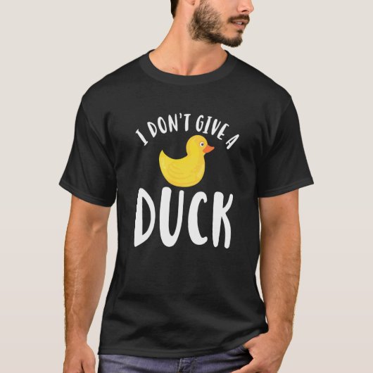 気にしないアヒル 3 Tシャツ (正面)