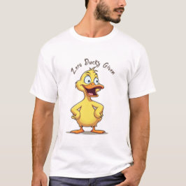 気にしないアヒル Tシャツ