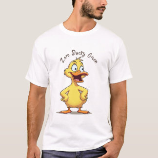 気にしないアヒル Tシャツ