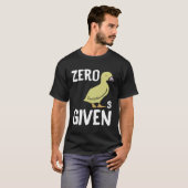 気にしないアヒル Tシャツ (正面フル)