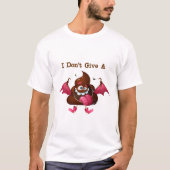 気にしないウンコ Tシャツ (正面)