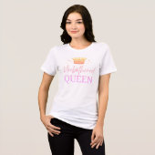 気にしないクイーン Tシャツ (正面全面)