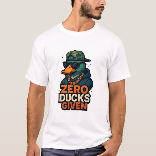 気にしないスタイル - 面白いサルカスティックなユーモア Tシャツ (正面)