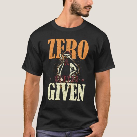 気にしないニワトリのパジャマ Tシャツ (正面)