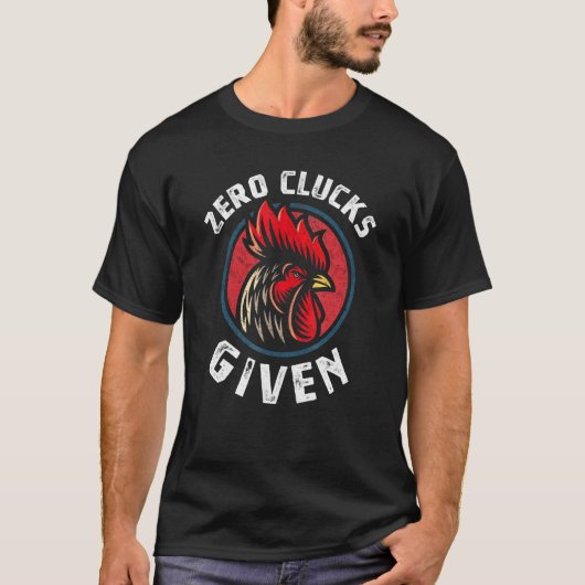 気にしないニワトリ愛好家 鶏飼い Tシャツ (正面)