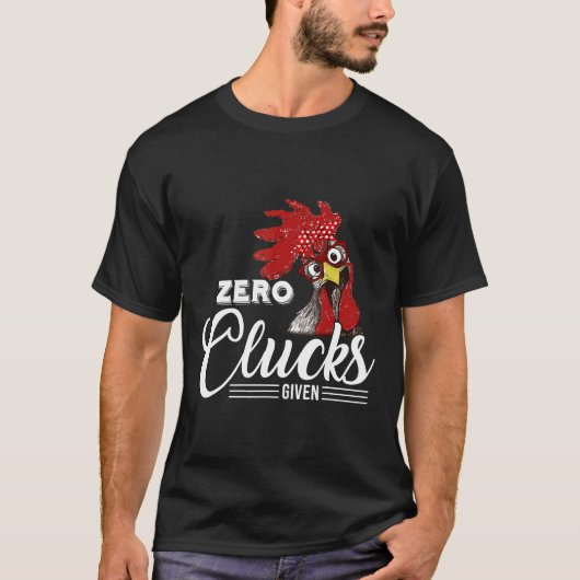 気にしないニワトリ Tシャツ (正面)