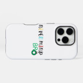 気にしないブラザー iPhoneケース (裏面横)